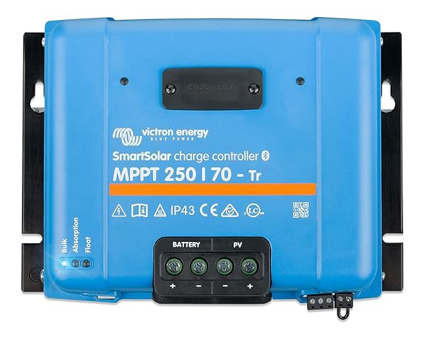 Victron Energy SmartSolar MPPT Charge Controller: 70A, Bluetooth, 12-48V for Efficient Solar Panel Charging