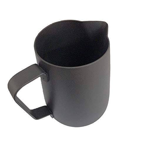 Chef Prosentials Chef Prosentials 20 oz Espresso Milk Frothing Pitcher Stainless Steel Jug for Latte Art Coffee Machine Tool Black - View 5 of 6