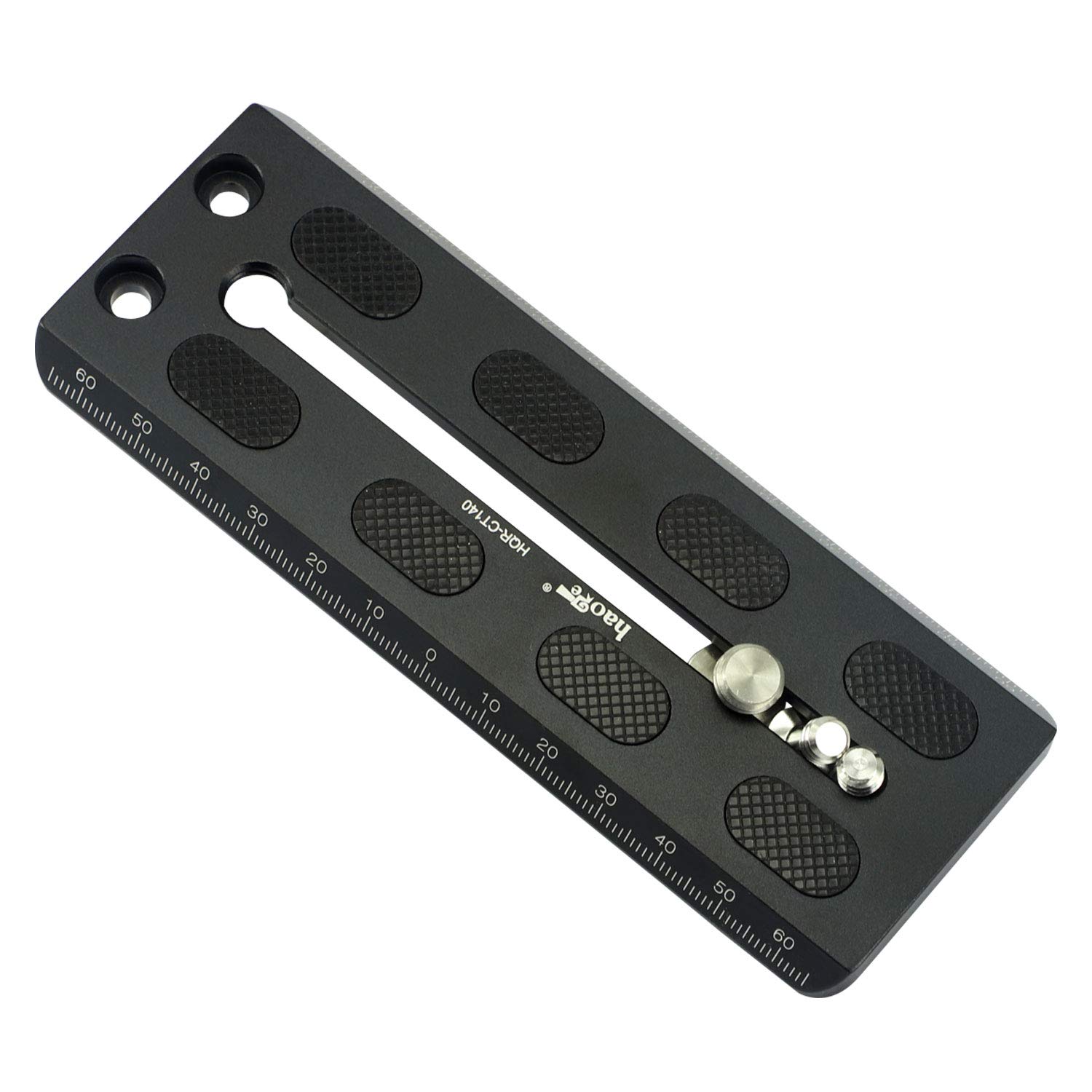 Haoge 140mm Quick Release Plate for CARTONI Focus 8S HD e-Focus Lambda 10 Spinhead Tripod Fluid Video Head - View 3 of 6