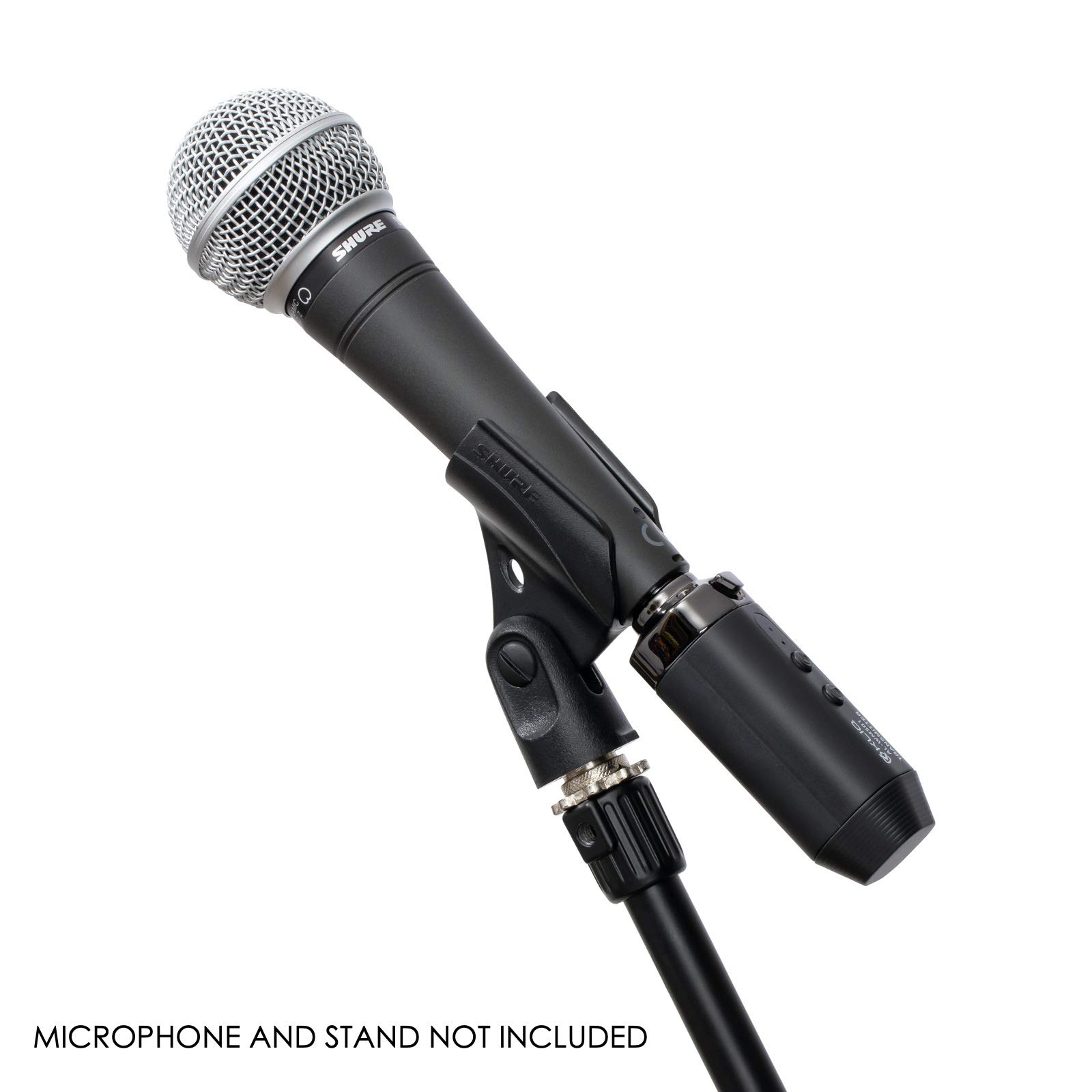 KLIQ Airlink 5.8 GHz Rechargeable Wireless Microphone Transmitter Receiver Set for Clear Audio Performance - View 2 of 7