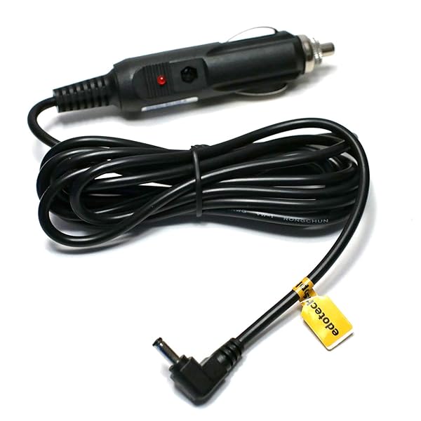 EDOTech EDO Tech 6.5ft Car Adapter Cable for Cobra Radar Detectors: Rad480i, 250, 350, 450, 500g & More - View 3 of 7