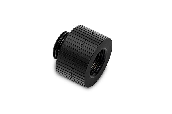 EK EKWB EK-Quantum Torque 14mm Rotary Male to Female Extender Fitting Black for Efficient Liquid Cooling Systems - View 4 of 4