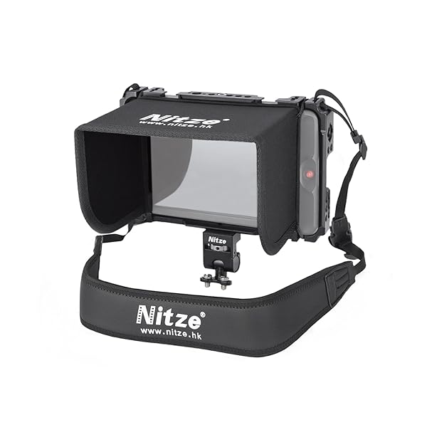 Nitze Cage for OSEE G7/T7: Sunhood, Shoulder Strap & Monitor Holder - G7-Kit Review