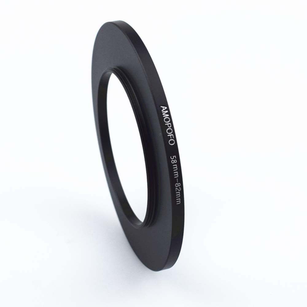 58mm to 82mm Camera Filter Ring Step Up Adapter for UV ND CPL Metal Filter Compatibility - View 2 of 5