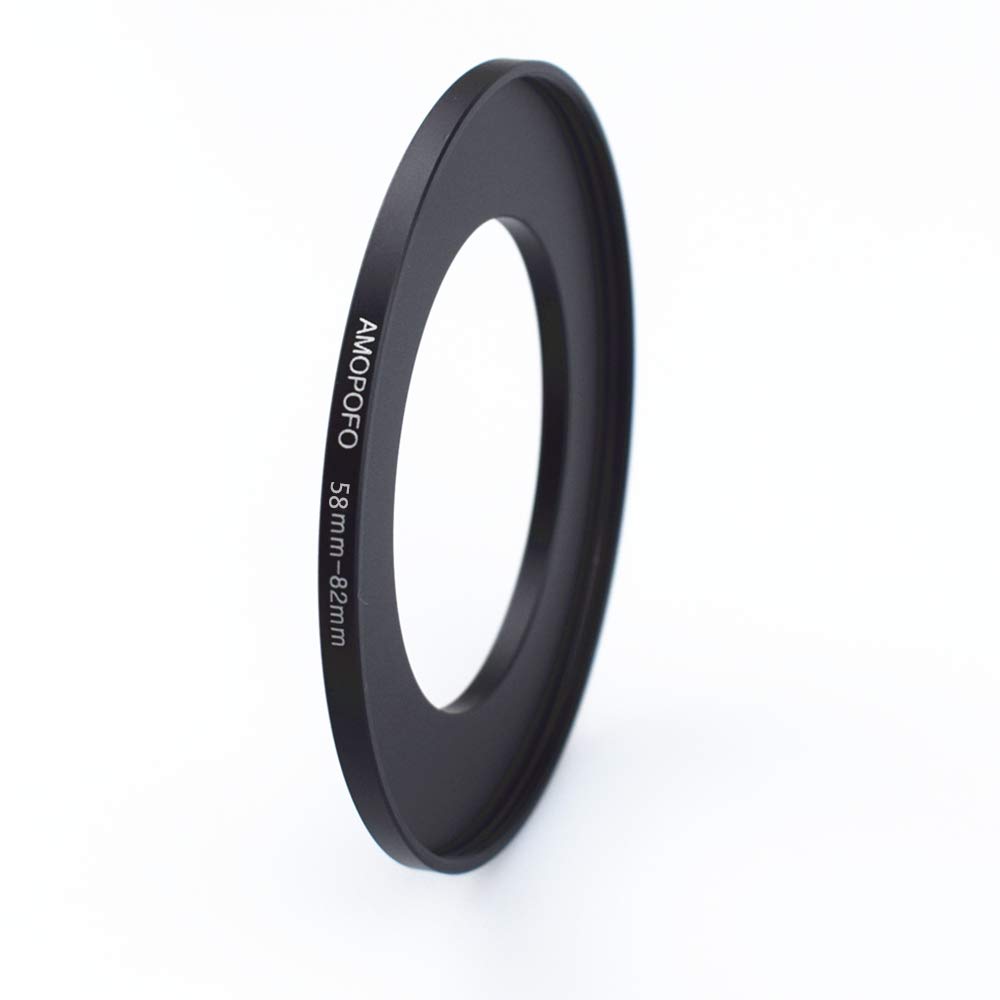 58mm to 82mm Camera Filter Ring Step Up Adapter for UV ND CPL Metal Filter Compatibility - View 3 of 5