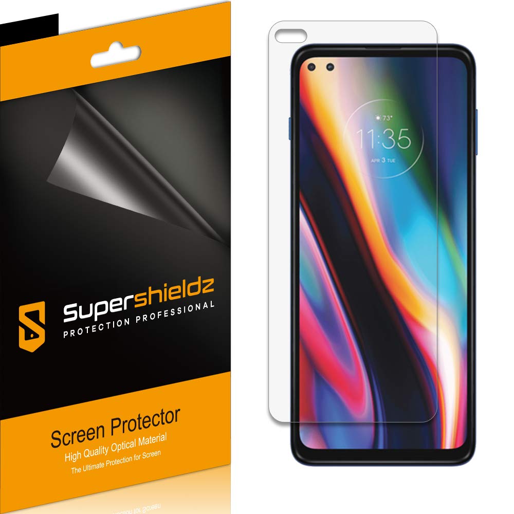 Supershieldz 6 Pack Screen Protector for Motorola One 5G and One 5G UW High Definition Clear Shield