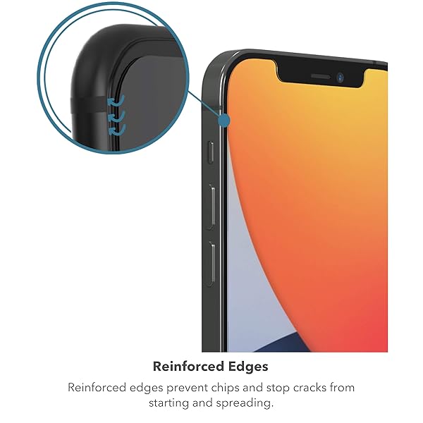 ZAGG ZAGG InvisibleShield Glass Elite Anti-Glare Plus for iPhone 12 Mini - Clear Screen Protection & Glare Blocking - View 7 of 8