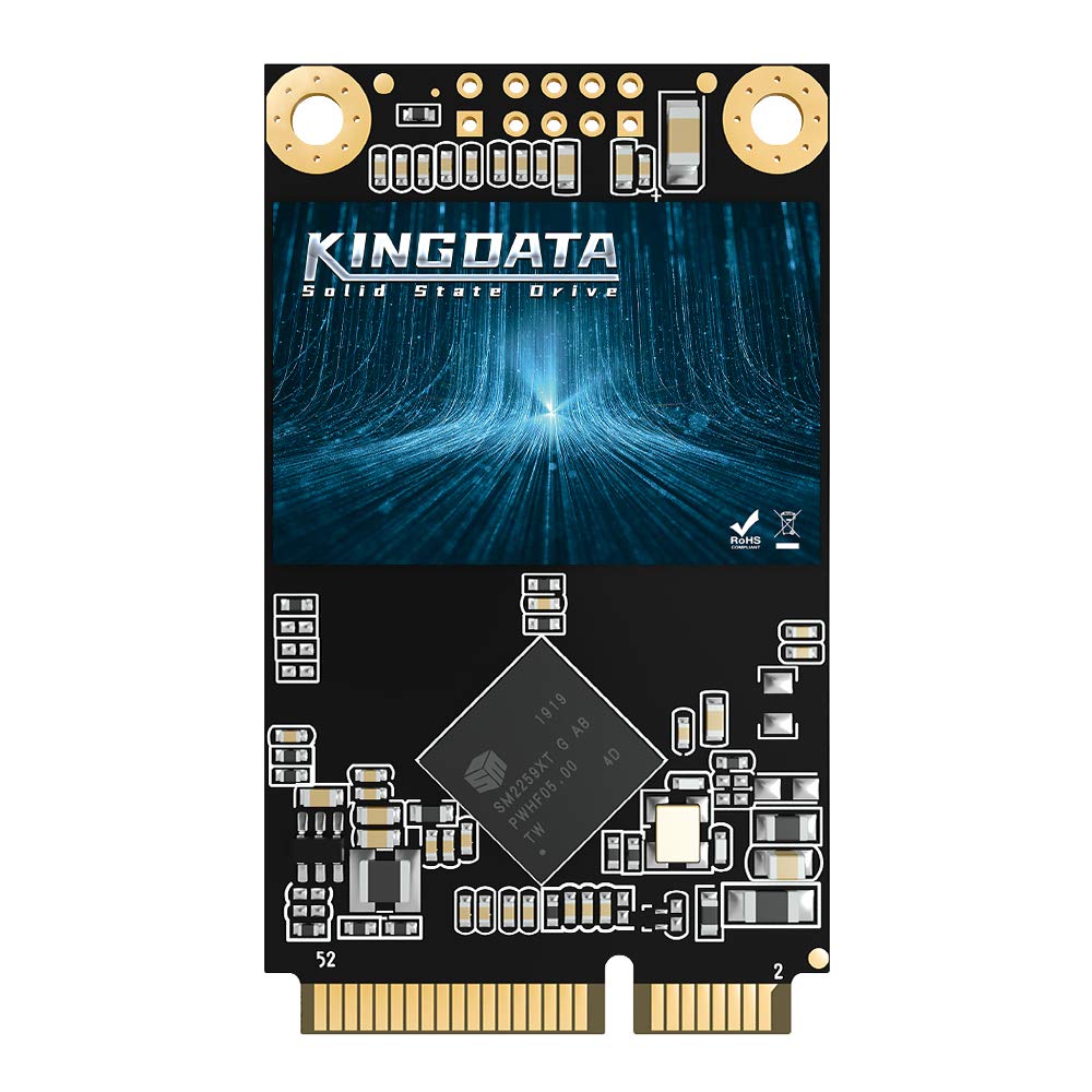 KINGDATA Kingdata Msata 256GB SSD Sata3 Internal Solid State Drive High Speed Mini Storage Upgrade for Laptops and Desktops