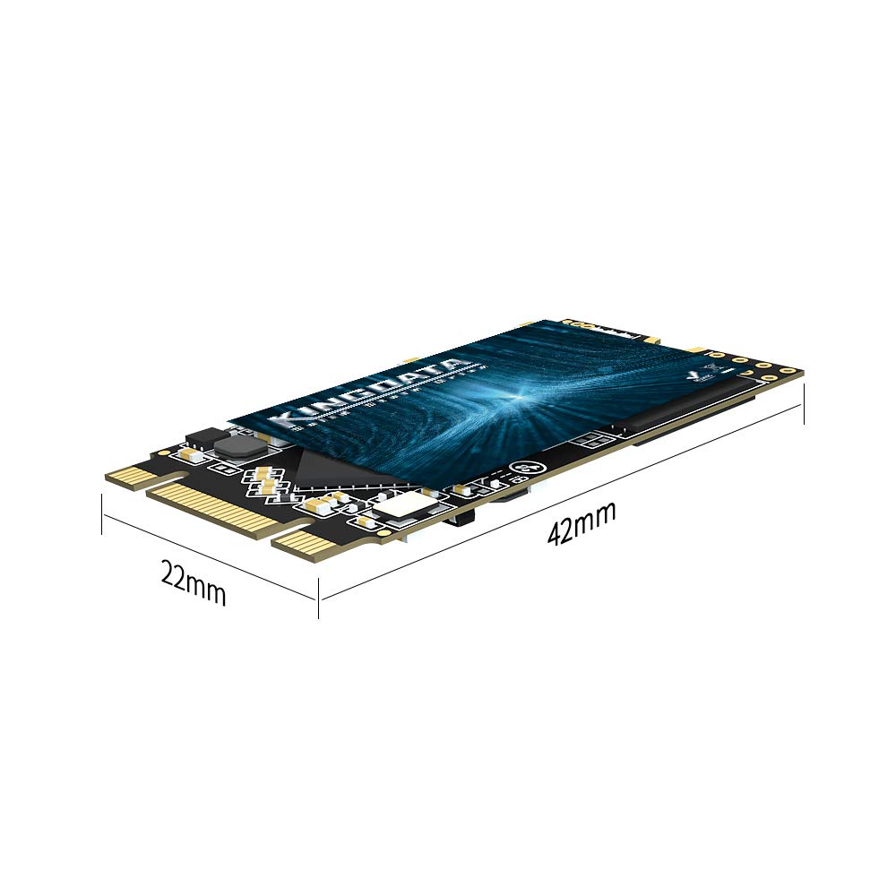 KINGDATA 64GB M.2 2242 SSD High-Performance Internal Solid State Drive for Desktop and Laptop SATA III 6Gb/s - View 5 of 6