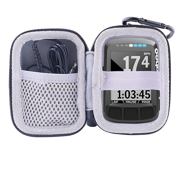 WERJIA WERJIA Hard Carrying Case for Wahoo ELEMNT & Garmin Edge GPS Bike Computers - Durable Protection - View 3 of 8