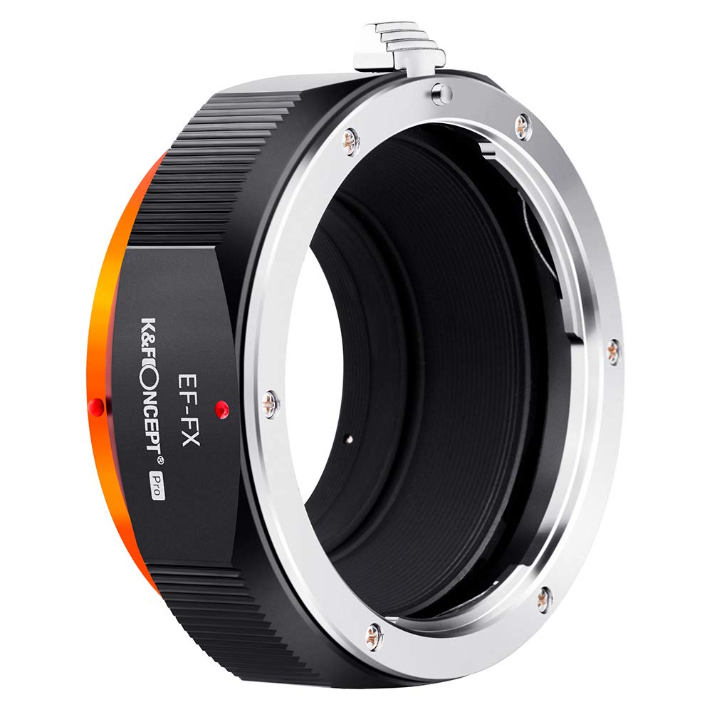 KF Concept Lens Mount Adapter for EOS EF EFS Lens to FujiFX Mount for X Pro1 X Series Mirrorless Cameras with Matting Varnish Design