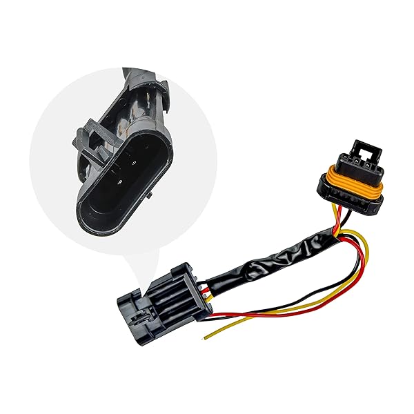 SAUTVS SAUTVS 3-Wire Power Harness for Polaris RZR XP 1000/900 Turbo - Tail, Whip, Brake & License Plate Light Accessories (2PCS) - View 5 of 7
