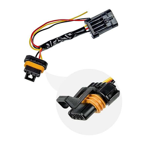 SAUTVS SAUTVS 3-Wire Power Harness for Polaris RZR XP 1000/900 Turbo - Tail, Whip, Brake & License Plate Light Accessories (2PCS) - View 6 of 7
