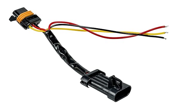 SAUTVS SAUTVS 3-Wire Power Harness for Polaris RZR XP 1000/900 Turbo - Tail, Whip, Brake & License Plate Light Accessories (2PCS) - View 7 of 7