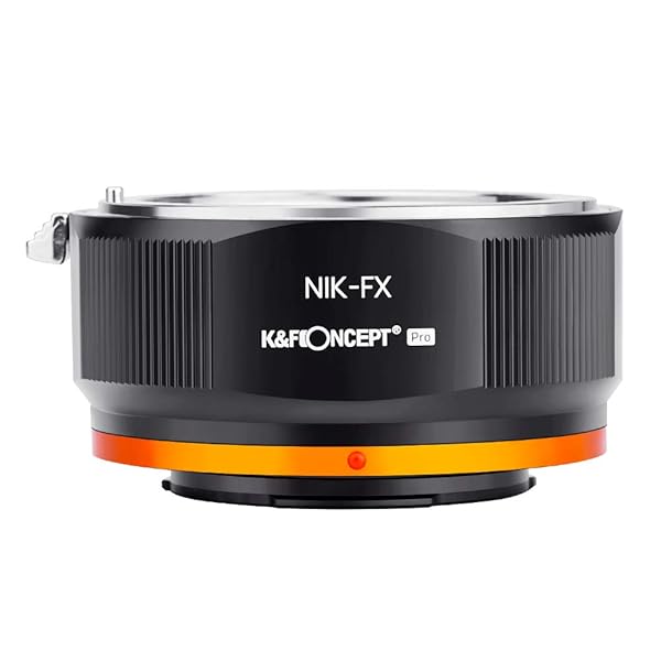 K&F CONCEPT KF Concept Lens Mount Adapter for Nikon AI F Mount Lens to Fujifilm X Series Mirrorless Camera Compatible with Fuji XT2 XT20 XE3 XT1 X-T2 - View 4 of 9