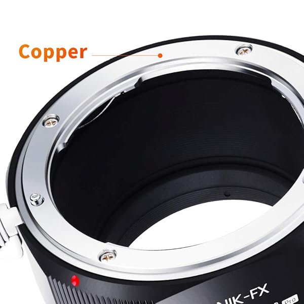 K&F CONCEPT KF Concept Lens Mount Adapter for Nikon AI F Mount Lens to Fujifilm X Series Mirrorless Camera Compatible with Fuji XT2 XT20 XE3 XT1 X-T2 - View 5 of 9