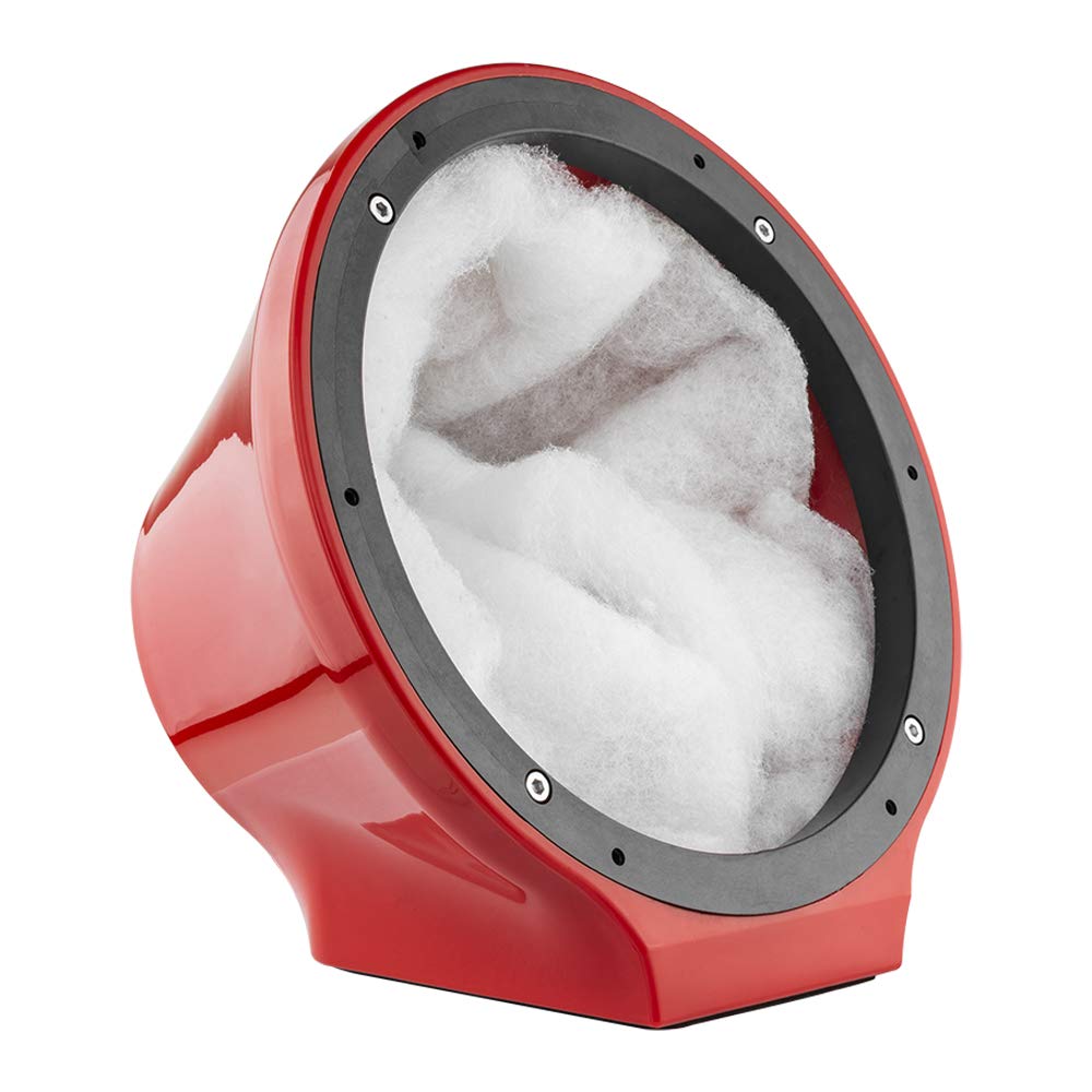 DS18 NXL-JS8 Red Flat Mount POD Universal Enclosure 8 Inch for Jet Ski Marine Jeep UTV ATV Pair No Speaker - View 8 of 9