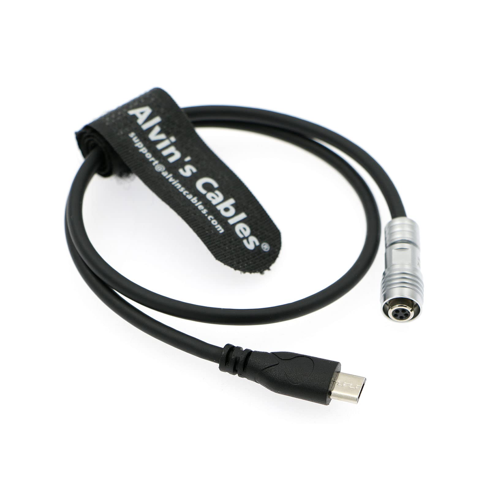 Alvins Cables Portkeys Keygrip Handle Control Cable for Tilta Nucleus Nano 5 Pin Female to Micro USB Braided Wire