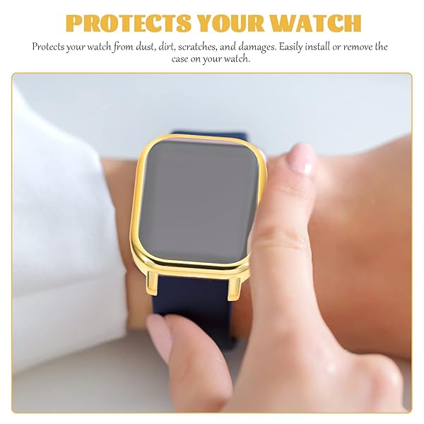 Hemobllo Hemobllo Protector Case for Amazfit GTS Shockproof Hard PC Cover Bumper Shell Smartwatch Accessories - View 6 of 9