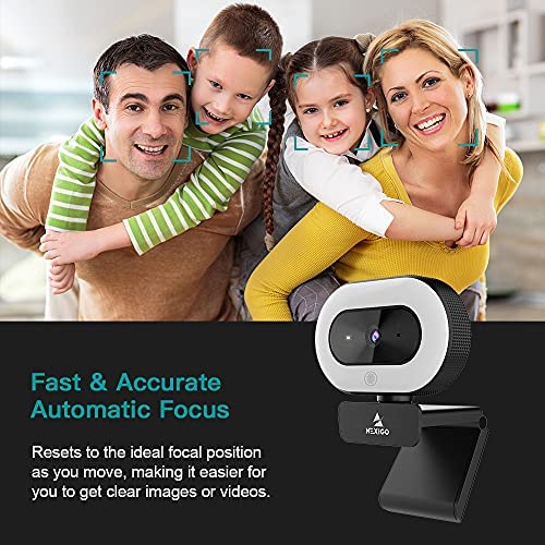 NexiGo Buy NexiGo StreamCam N930E: 1080P Webcam with Ring Light & Privacy Cover for Zoom, Skype, Teams - Perfect for Online Learning! - View 6 of 6