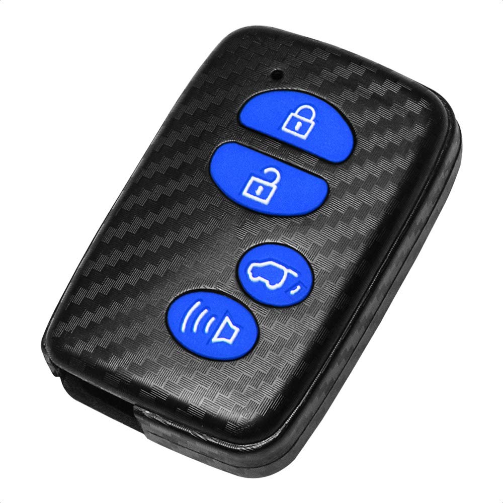TANGSEN Smart Key Fob Case Cover for Toyota and Scion Models Durable Protection for Avalon Camry Corolla Highlander Prius RAV4 and More