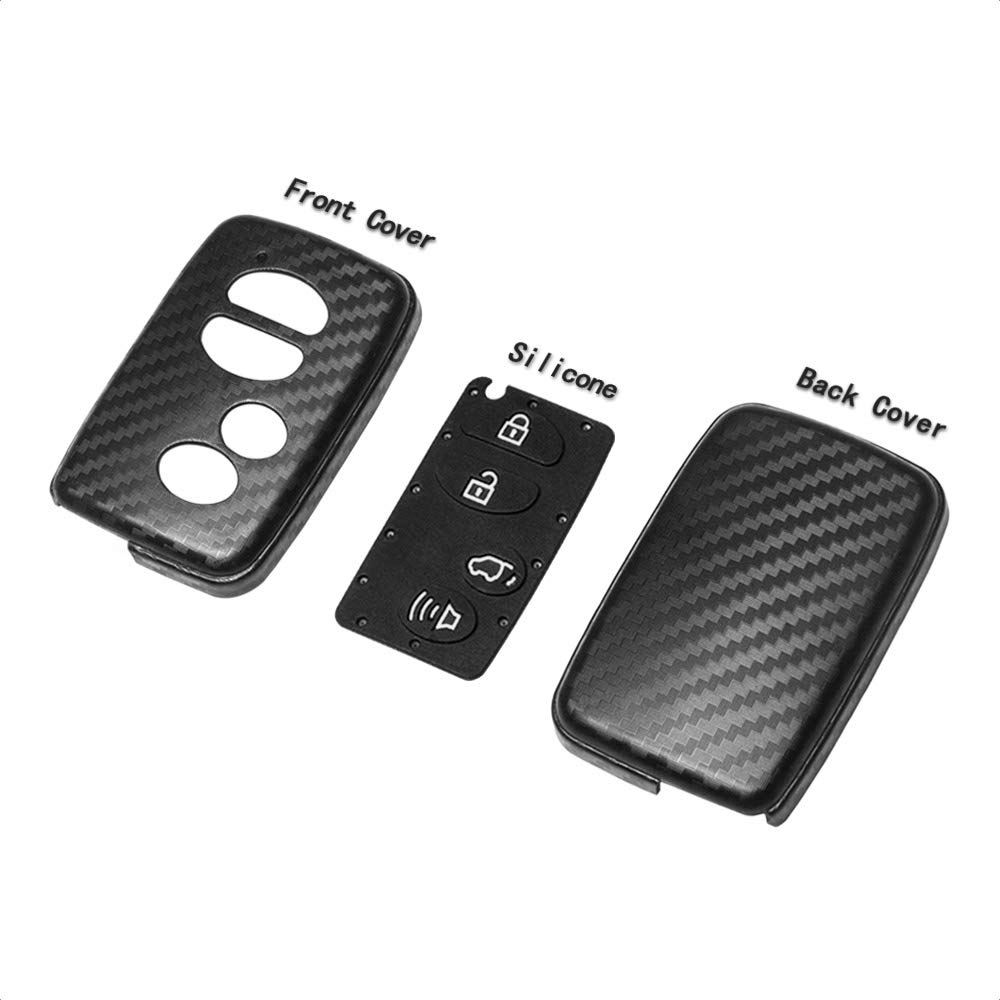 TANGSEN TANGSEN Smart Key Fob Case Cover for Scion FRS Subaru BRZ CROSSTREK Forester WRX Toyota Avalon Camry Corolla Highlander Prius RAV4 Sequoia VENZA - View 5 of 5