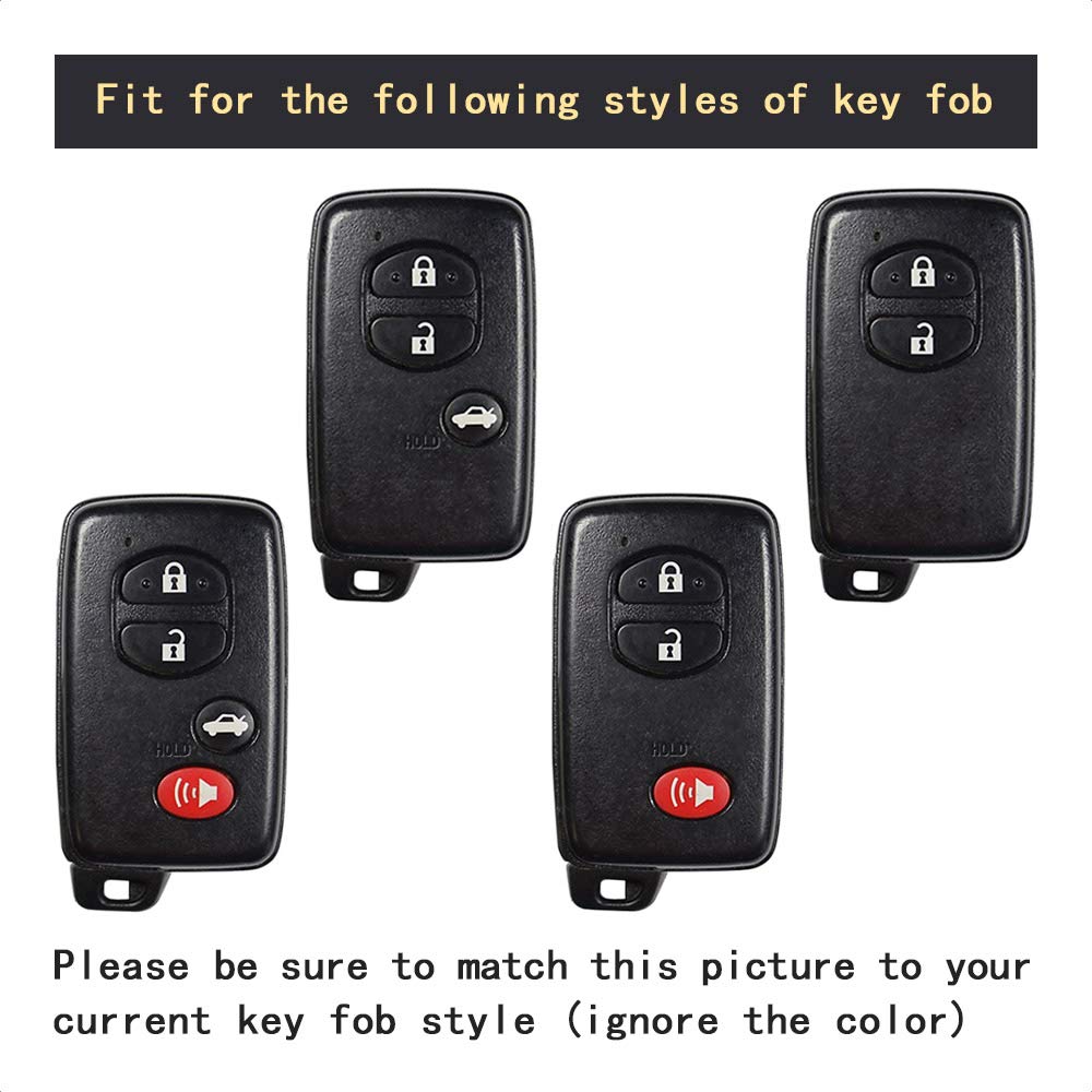TANGSEN Smart Key Fob Case Cover for Subaru and Toyota Models Keyless Entry Remote Protection - View 4 of 5