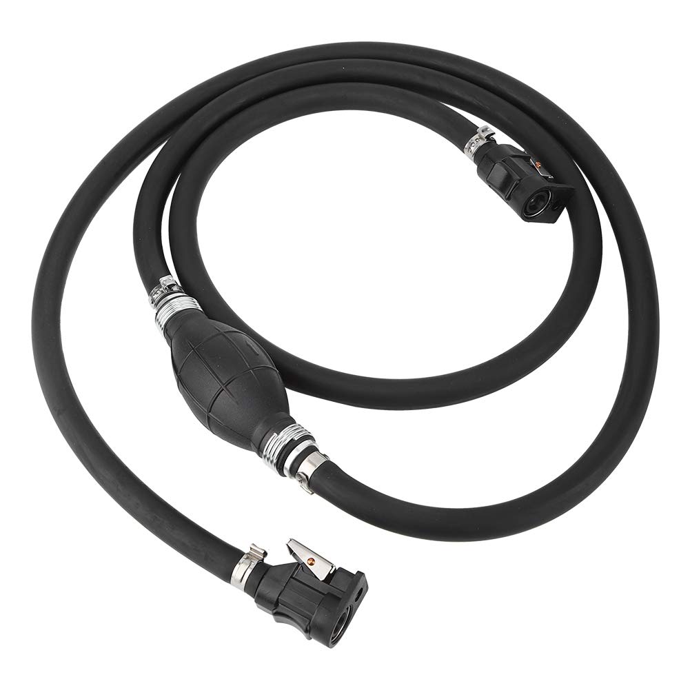 Maxmartt 3/8in 7ft Boat Fuel Line with Ball Pump and Connector for Johnson Marine Gas Tank Assembly - View 9 of 9