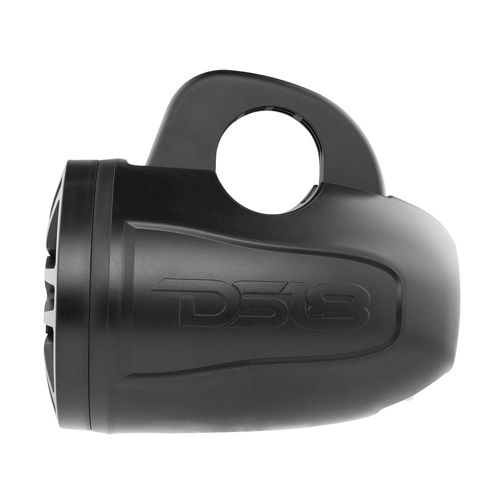 DS18 Hydro NXL-4TPBK Black Marine Tower Speaker 4 Inch 2 Way 150W Max UV Stable IPX5 for UTV ATV and Jeeps Pair - View 3 of 8