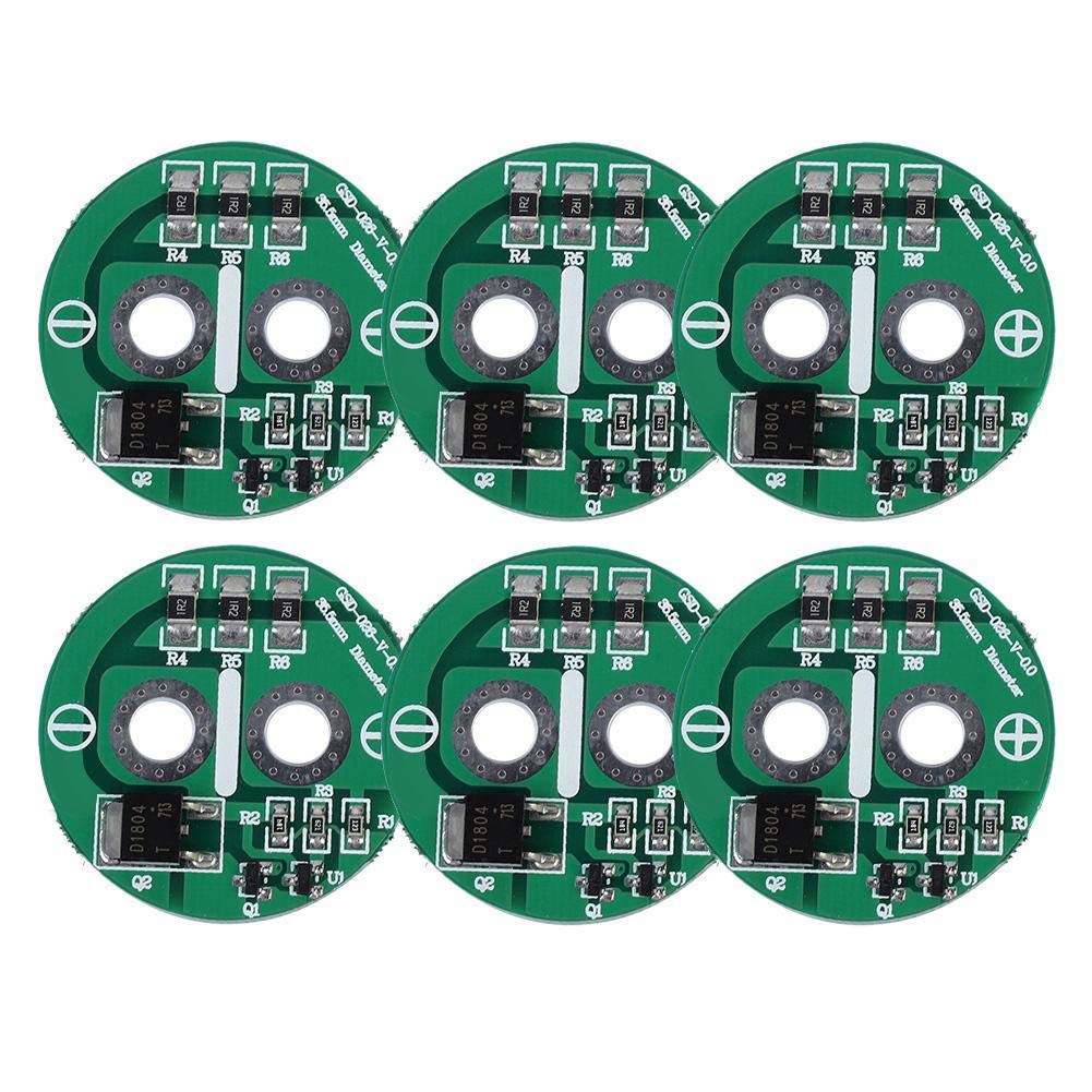 Qioni Sturdy Electronic Components 6Pcs Set Moduleboard 2.5V Super Capacitor Protection Board for Car Start - View 2 of 9