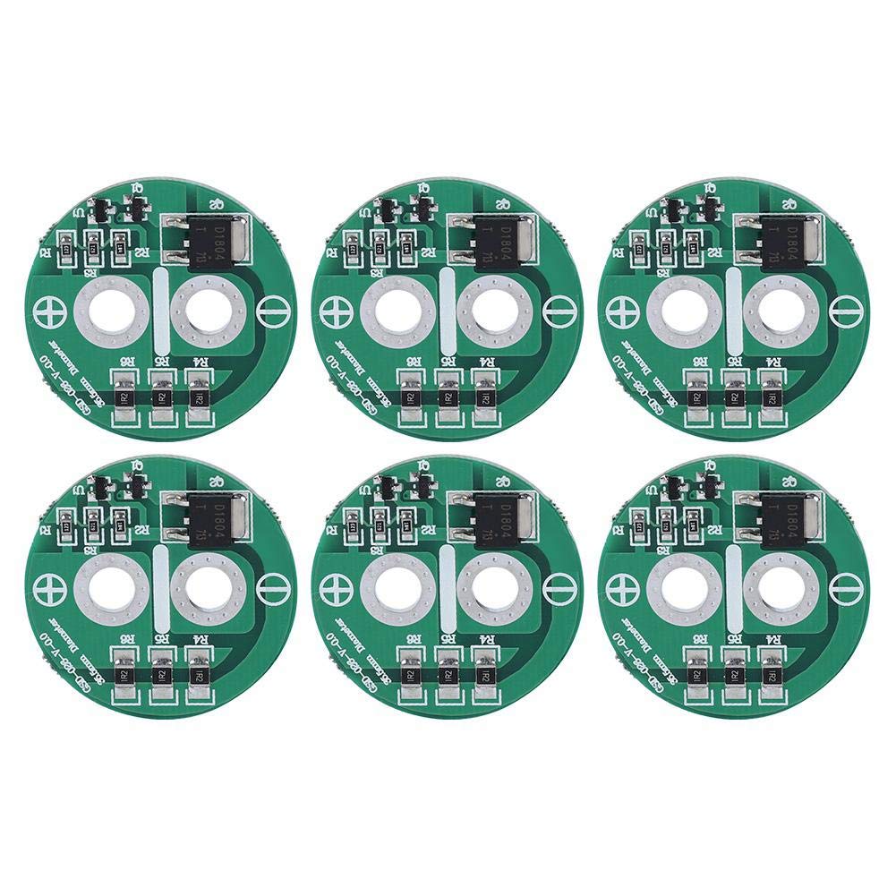 Qioni Sturdy Electronic Components 6Pcs Set Moduleboard 2.5V Super Capacitor Protection Board for Car Start - View 3 of 9