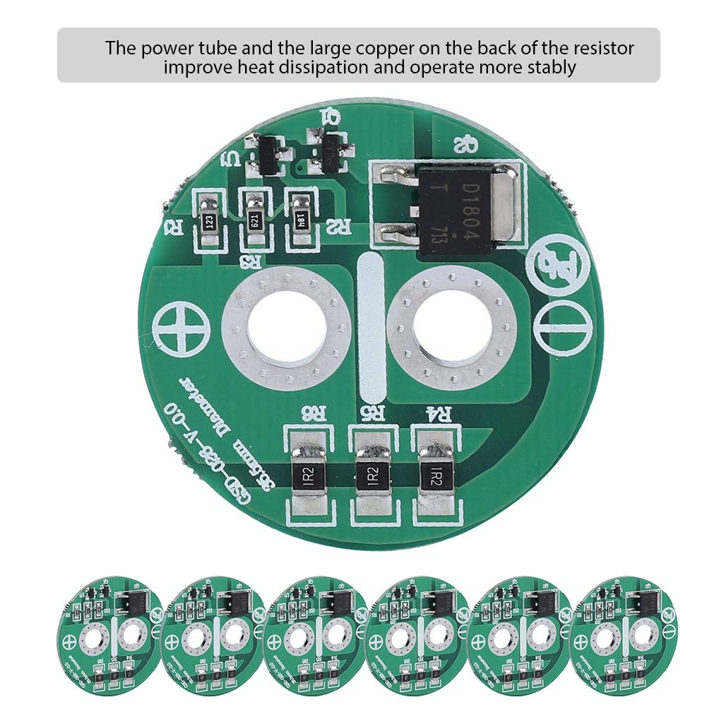 Qioni Sturdy Electronic Components 6Pcs Set Moduleboard 2.5V Super Capacitor Protection Board for Car Start - View 6 of 9