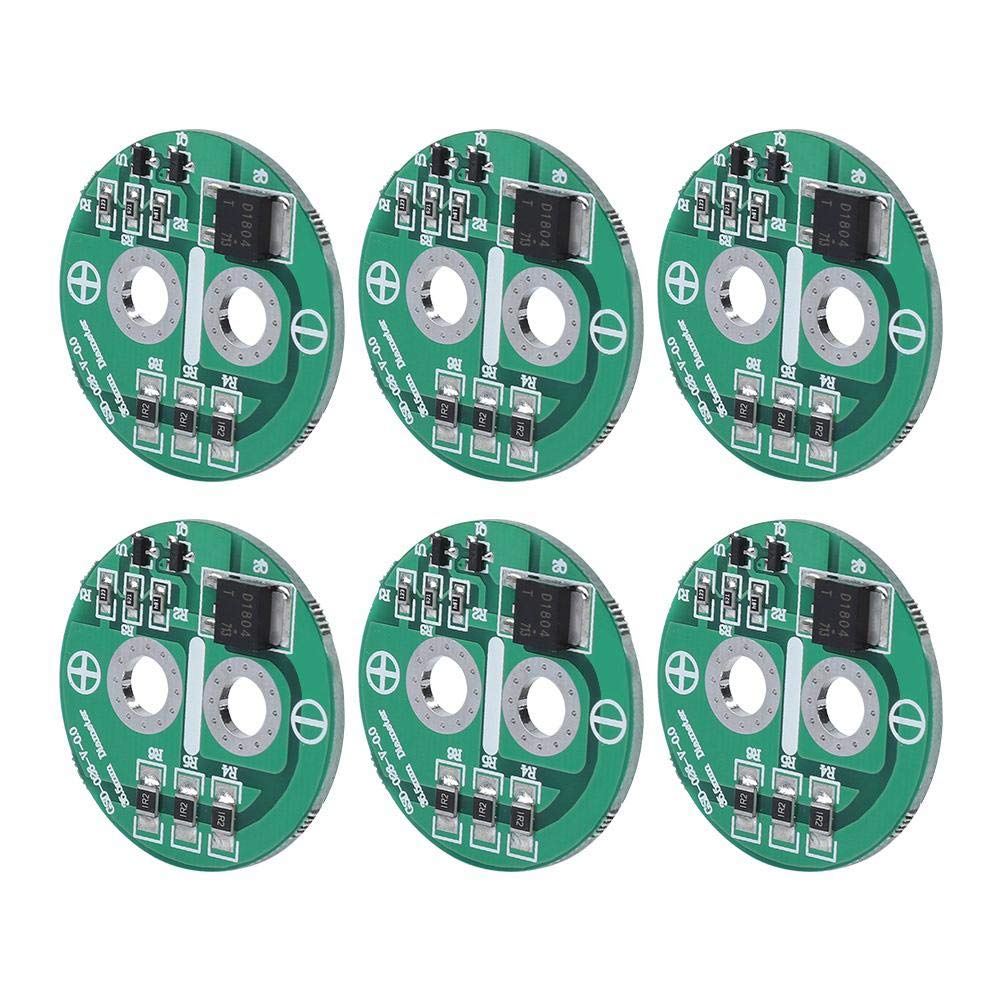 Qioni Sturdy Electronic Components 6Pcs Set Moduleboard 2.5V Super Capacitor Protection Board for Car Start