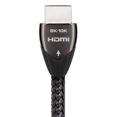 AudioQuest AudioQuest 3m Carbon 48 2.1 HDMI Cable - 8K Ultra HD, 48Gbps, HDR, eARC for Gaming & High-Speed Performance - View 5 of 11