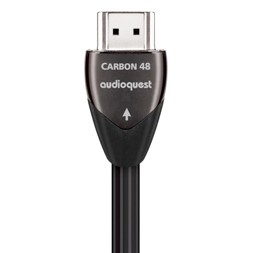 AudioQuest AudioQuest 3m Carbon 48 2.1 HDMI Cable - 8K Ultra HD, 48Gbps, HDR, eARC for Gaming & High-Speed Performance - View 7 of 11
