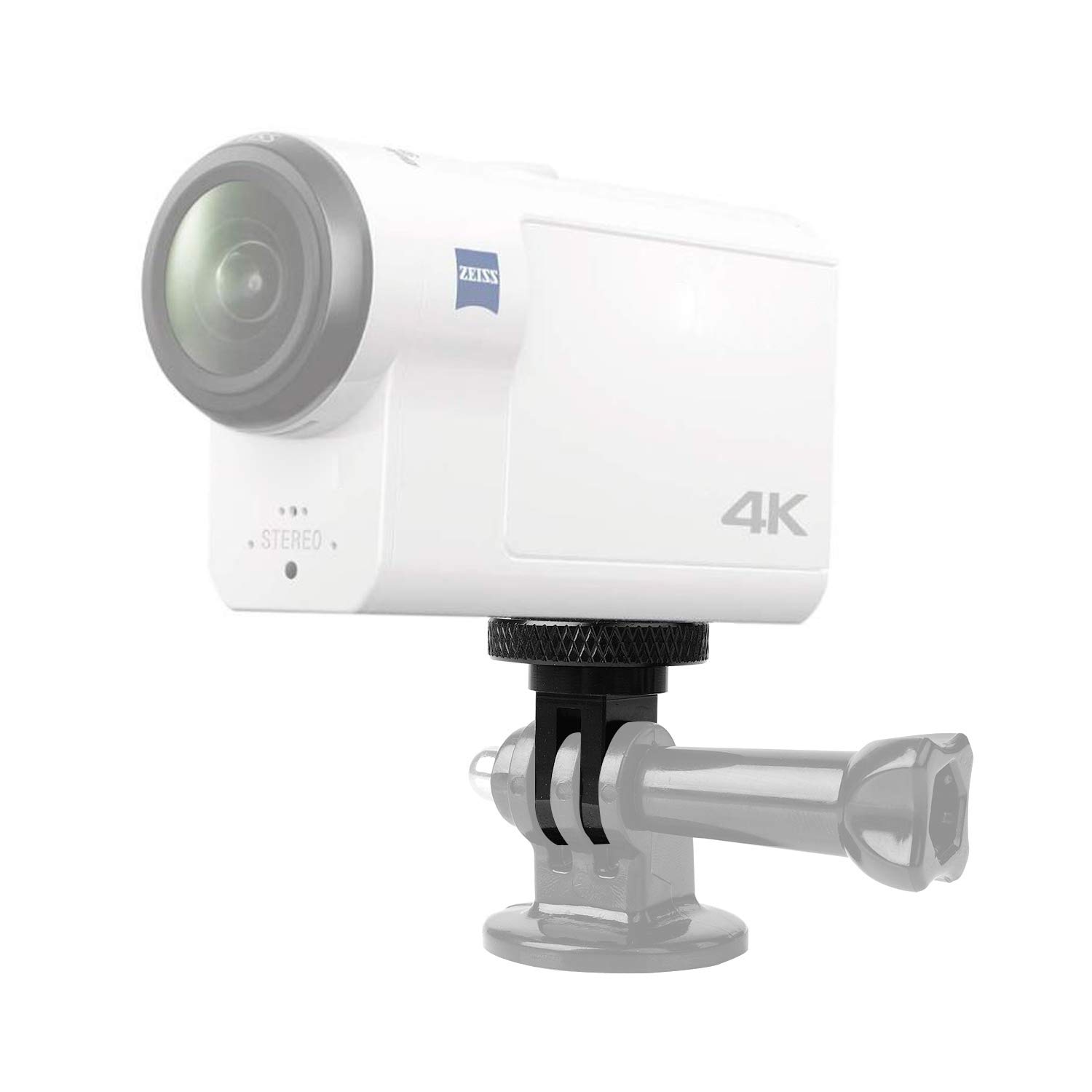 ChromLives Tripod Mount Adapter for GoPro Hero Sony Xiaomi Yi SJCAM Action Cameras Compatible with Standard 1/4 Accessories - View 7 of 7