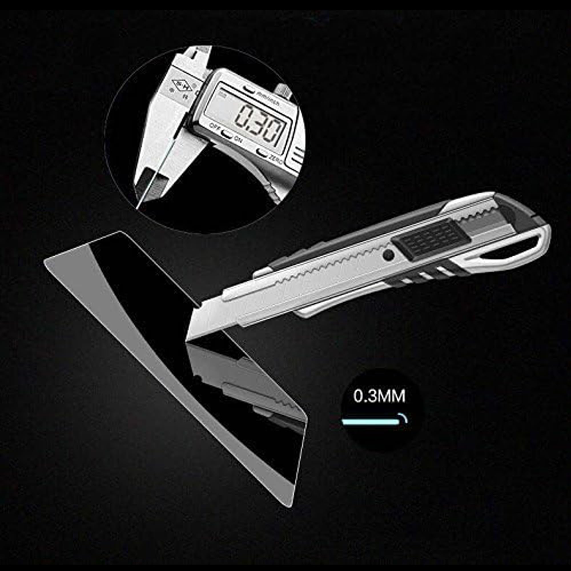 PCTC EOS R6II R6 R7 Screen Protector for Canon Full-Frame Mirrorless Camera 0.3mm 9H Hardness Tempered Glass 3 Packs - View 5 of 7