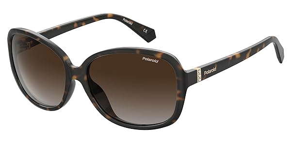 Polaroid Polaroid PLD 4098/S Dark Havana Brown Shaded Sunglasses for Women - Stylish 58/15/140 Fit
