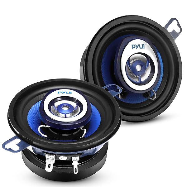 "Upgrade Your Ride: Pyle 2-Way 120W 3.5" Car Stereo Speakers - Universal OEM Replacement for Door/Side Panel"