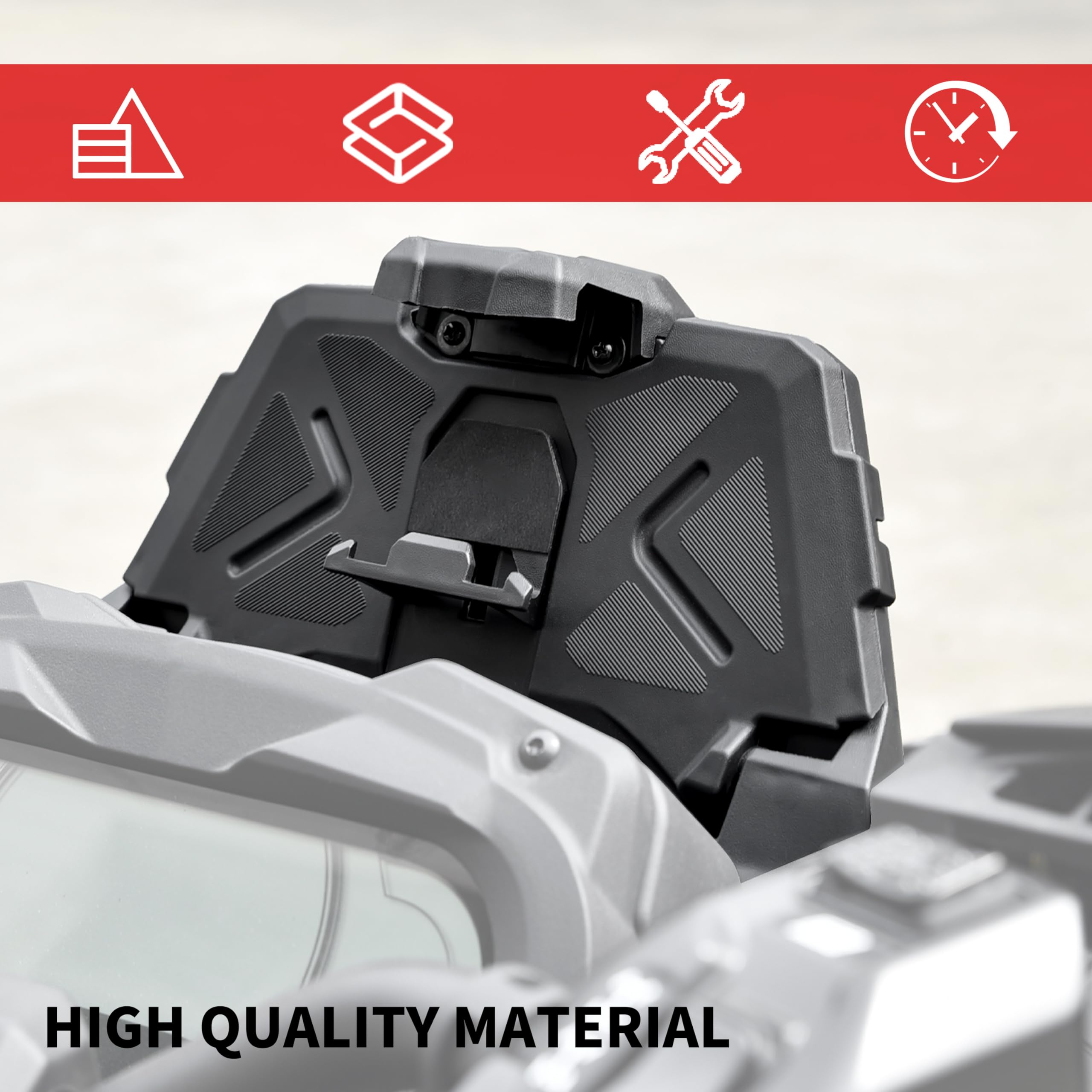 SAUTVS SAUTVS Electronic Device Holder for Can-Am Outlander 500 650 800 1000 L MAX Smart Phone Tablet GPS Mount with Storage Box Accessories - View 6 of 6