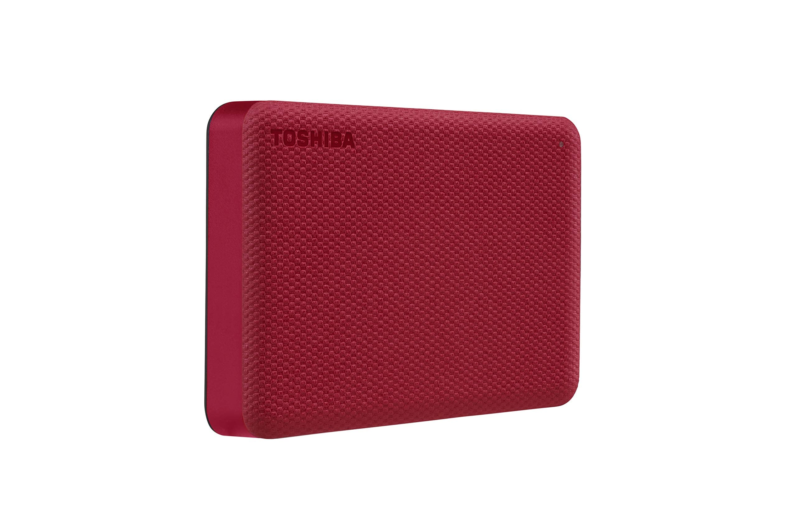 TOSHIBA Toshiba Canvio Advance 4TB Portable External Hard Drive USB 3.0, Red - HDTCA40XR3CA