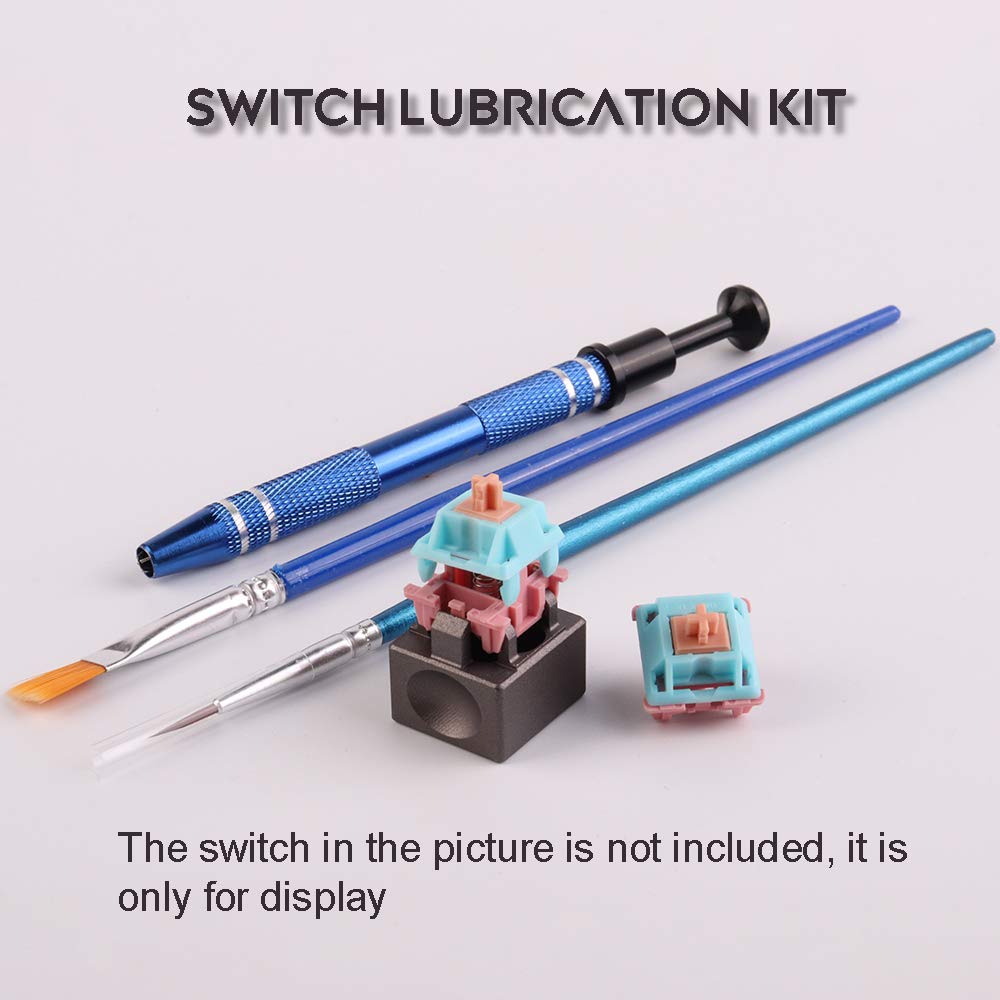 Metal Switch Opener Lubrication Kit for Mechanical Keyboards Cherry MX Switches Aluminum Alloy Keycaps Instant Use - View 2 of 6