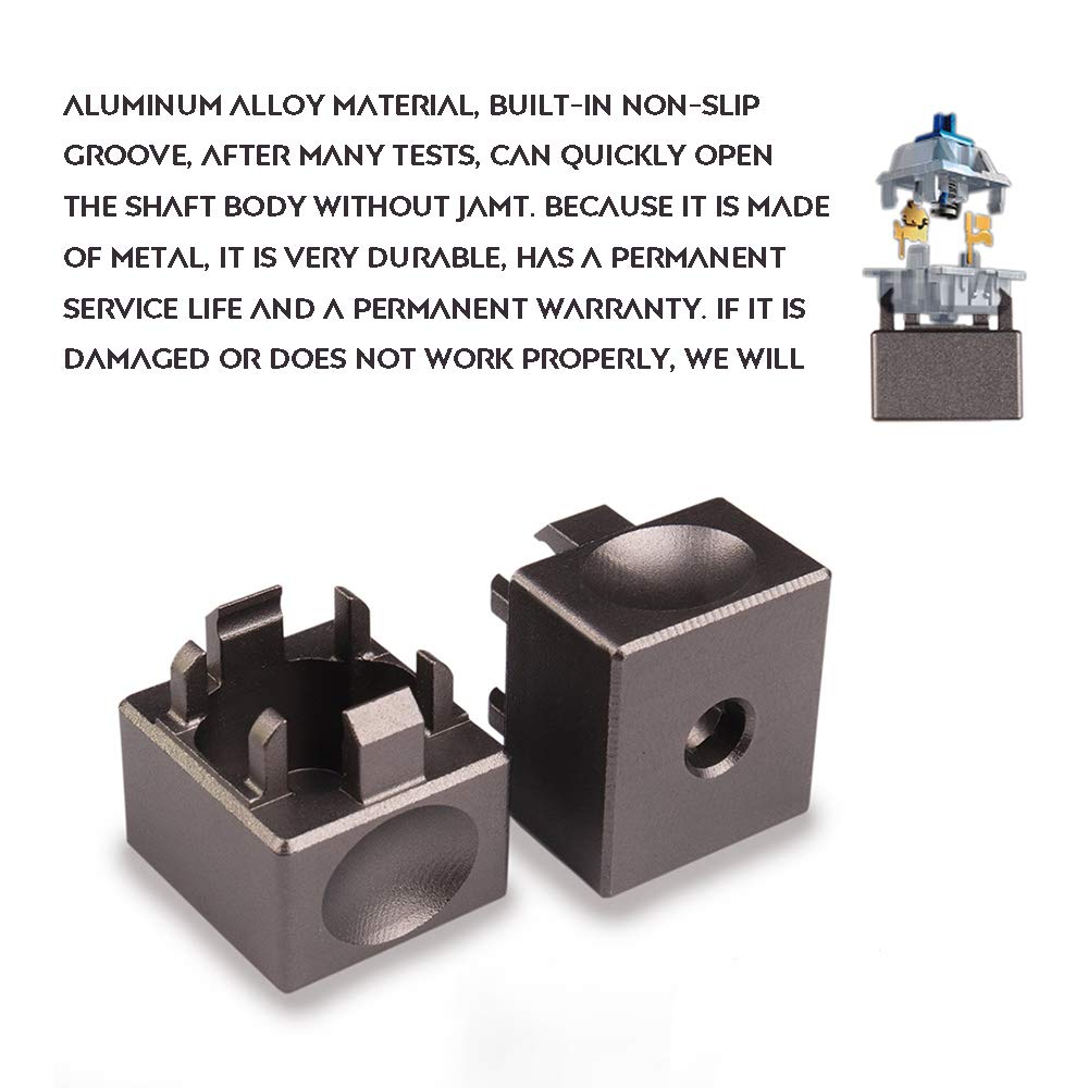 Metal Switch Opener Lubrication Kit for Mechanical Keyboards Cherry MX Switches Aluminum Alloy Keycaps Instant Use - View 3 of 6