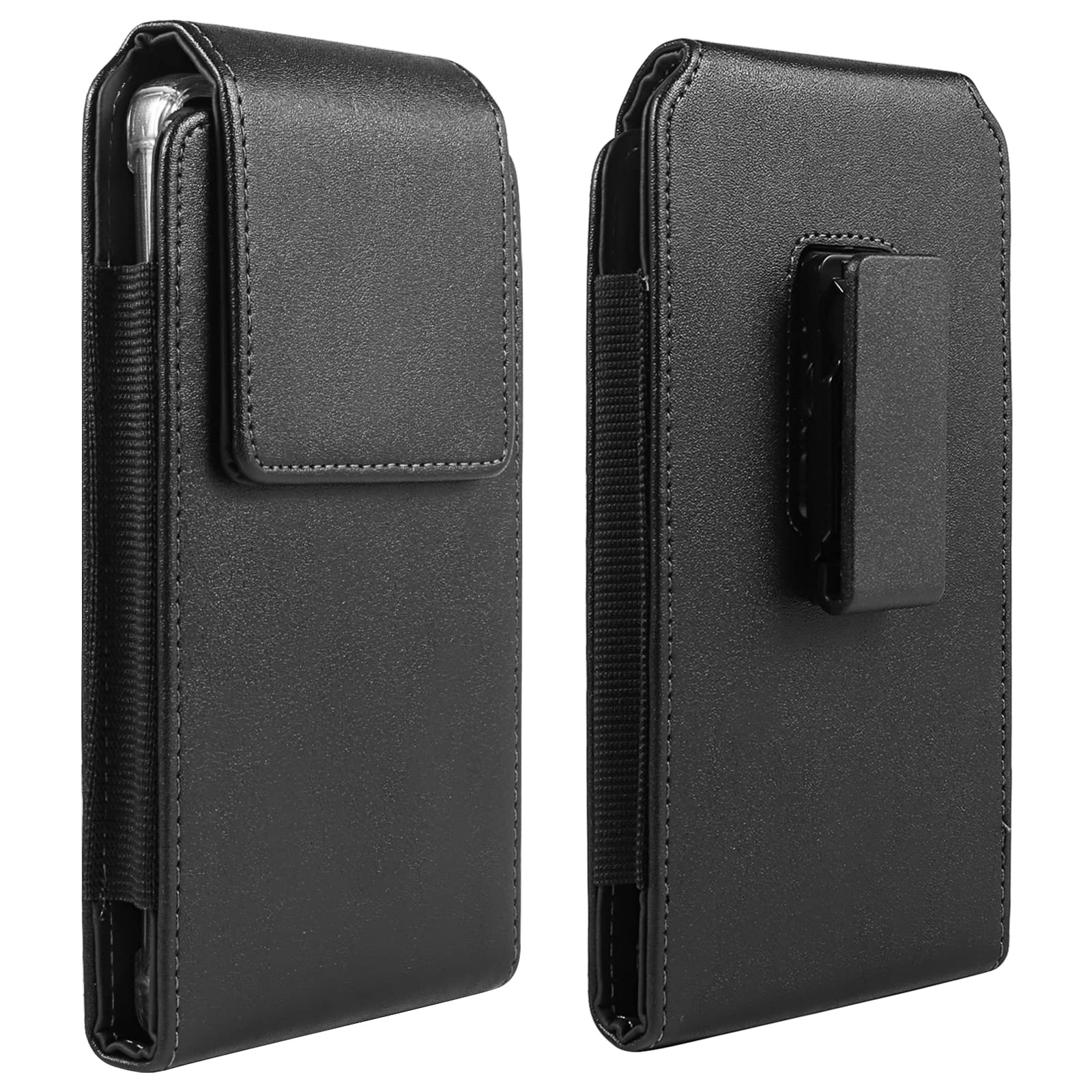 Cell Phone Swivel Belt Clip Holster PU Leather Case for Samsung Galaxy S25 S24 S23 S22 A15 A16 A35 A55 Moto G Play Stylus 5G