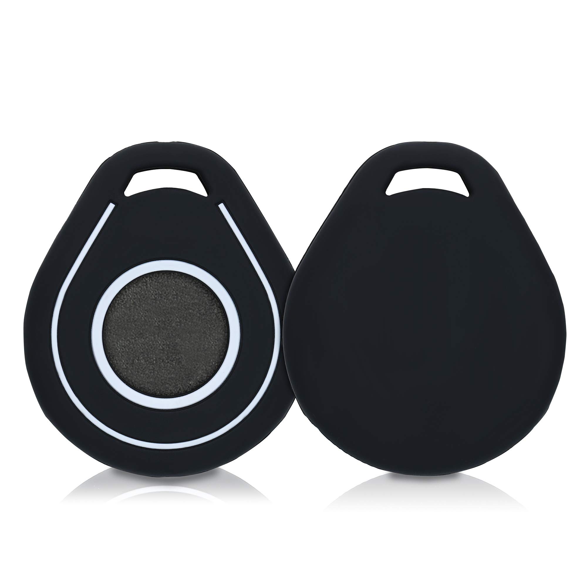 kwmobile KWMobile Silicone Cover for Harley Davidson Key Fob - Protective Soft Case in Black/White