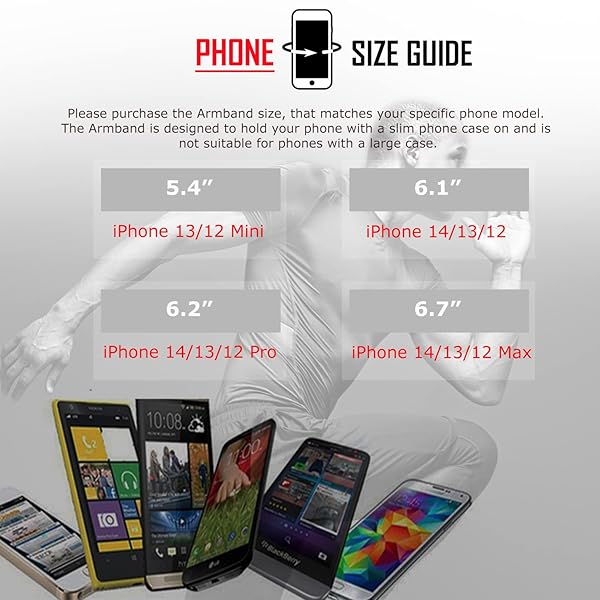 RevereSport RevereSport iPhone Pro Max Running Armband: Perfect Phone Holder for Gym Workouts & Sports - View 8 of 9