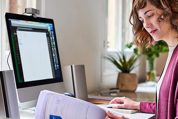 Aluratek Aluratek HD 1080P Webcam for PC & Mac - Perfect for Video Calls & Conferences - View 9 of 10