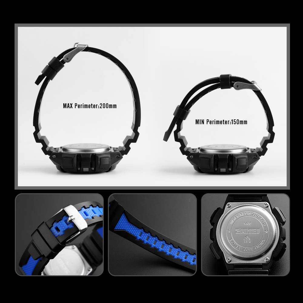 CakCity Kids Waterproof Digital Sport Watch with Alarm Luminous Stopwatch for Boys and Girls Ages 5-10 - View 6 of 7