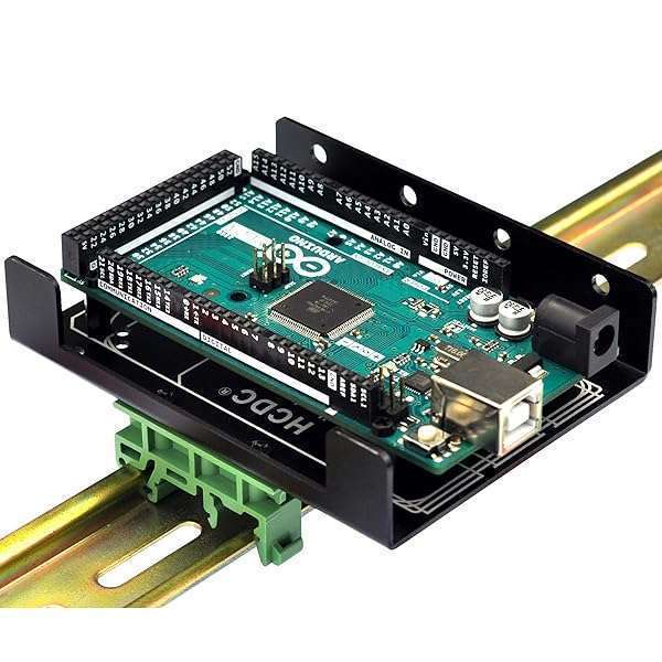 HCDC Buy DIN Rail Mount Bracket for Raspberry Pi & Arduino - Compatible with A+, B+, 2B, 3B, 4B, Zero, Uno, Mega, BeagleBone - View 9 of 9