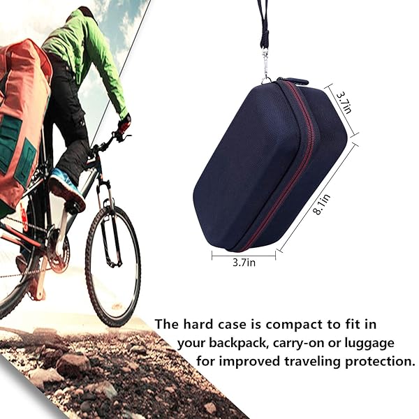 L LTGEM LTGEM EVA Travel Storage Hard Case for JBL FLIP 6 FLIP 5 Waterproof Portable Speaker Pink - View 9 of 10